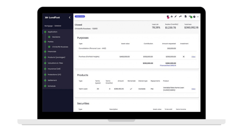 LendFast website